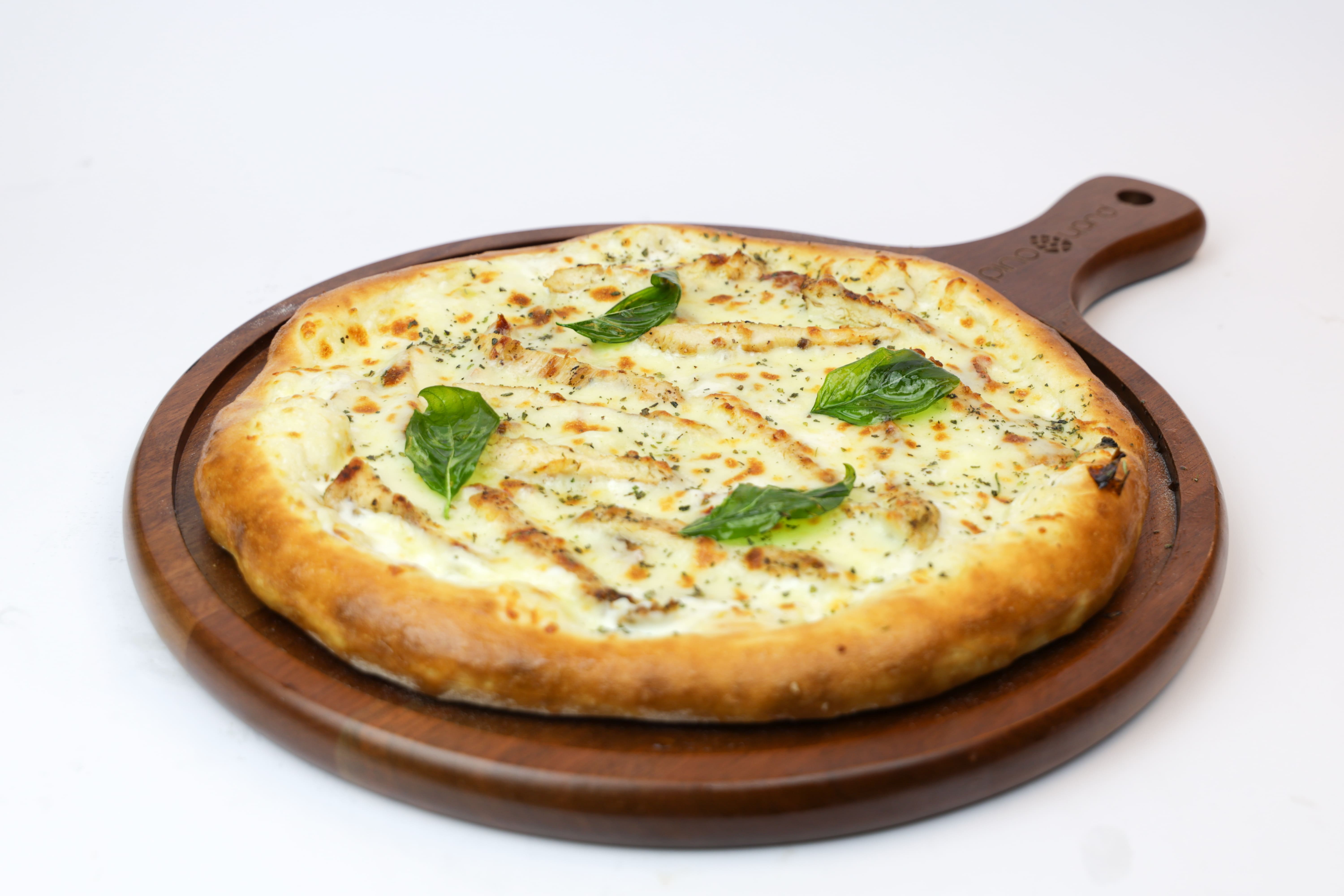 Alfredo Chicken Pizza